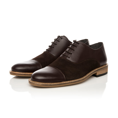 Oxford Lace-Up Classic Shoes // Brown (Euro: 40)