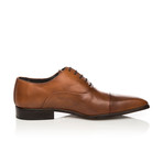 Classic Oxford Cap Toe Shoes // Cognac (Euro: 42)
