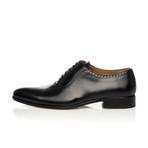 Classic Oxford Cap Toe Shoes // Black (Euro: 43)