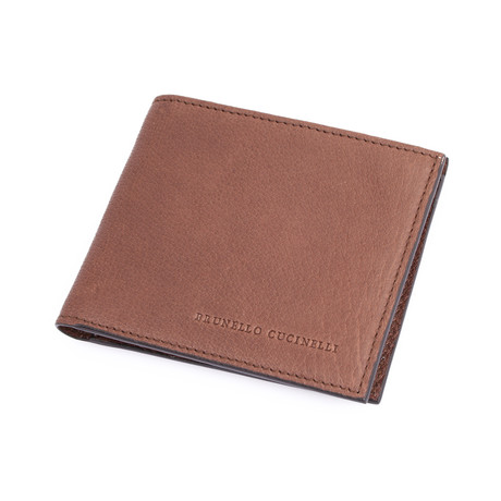 Bi-Fold Leather Wallet // Brown