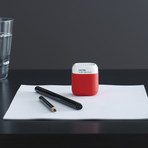 Qb S _V2 PANTONE Wireless Speaker // Small (Flame Scarlet)