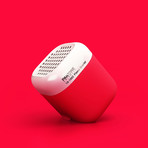 Qb S _V2 PANTONE Wireless Speaker // Small (Flame Scarlet)