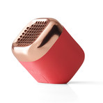 Qb S CHROME WIRELESS SPEAKER // Large (Green + Copper)