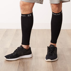 Compression Leg Sleeves // Black (S/M)