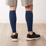 Compression Leg Sleeves // Navy (S/M)