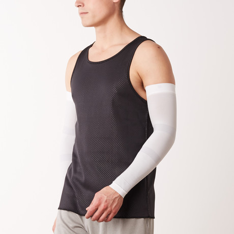 Ultra Compression Arm Sleeves // White (M)