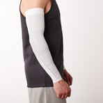 Ultra Compression Arm Sleeves // White (M)