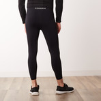 Base Layer 3/4 Compression Capris // Black (S/M)