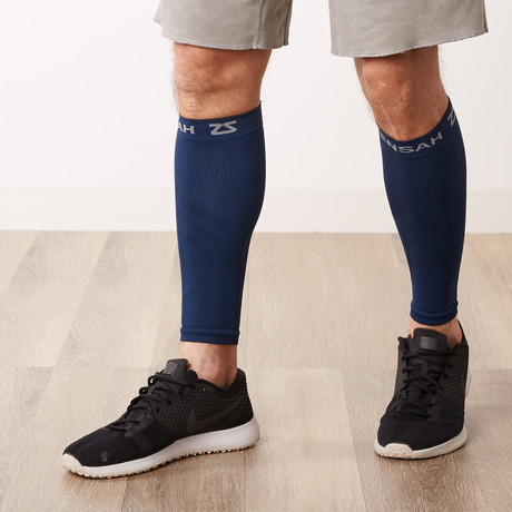 Compression Leg Sleeves // Navy (S/M)