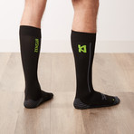 Featherweight Compression Socks // Black (S)