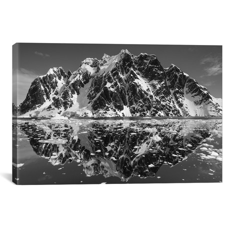 Mountain Reflections // Lemaire Channel, Antarctica // Paul Souders (18"W x 26"H x 0.75"D)