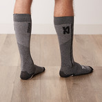 Featherweight Compression Socks // Heather Gray (S)