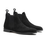 Black Chelsea Calfskin // Suede // Goodyear Welted Construction // Black (US: 8.5)