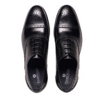 Black Cap-Toe Brogues // Goodyear Welted Construction // Black (US: 8)