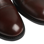 Brown Cap-Toe Oxfords // Goodyear Welted Construction // Chocolate Brown (US: 9.5)