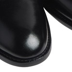Black Double Monk // Goodyear Welted Construction // Black (US: 8.5)