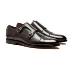 Brown Double Monk // Goodyear Welted Construction // Chocolate Brown (US: 10)