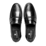 Black Penny Loafer // Goodyear Welted Construction // Black (US: 9.5)