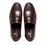 Brown Penny Loafer // Goodyear Welted Construction // Chocolate Brown (US: 11)