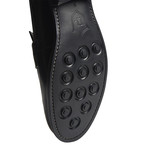 Single Strap // Goodyear Welted Construction // Black (US: 7.5)