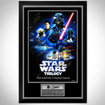 Star Wars Trilogy // Cast Signed Poster // Custom Frame
