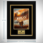 Solo Star Wars Story // Cast Signed Mini Poster // Custom Frame