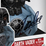 Star Wars Darth Vader In Tie Fighter Funko Pop // Stan Lee Signed // Exclusive Edition
