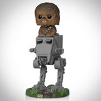 Chewbacca On At-At // George Lucas Signed Funko Pop