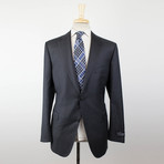 Belvest // Wool 2 Button Suit // Charcoal (Euro: 54S)