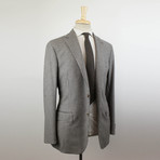 Cashmere Blend Unstructured Sport Coat // Brown (Euro: 48S)