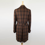 Cashmere Double Breasted Full Length Coat // Brown (Euro: 50R)