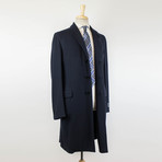 Twill Cashmere Full Coat // Blue (Euro: 54R)