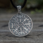 Ornament Collection // Vegvisir Pendant + Floral Ornament