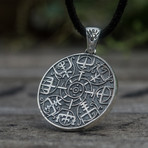 Ornament Collection // Vegvisir Pendant + Floral Ornament