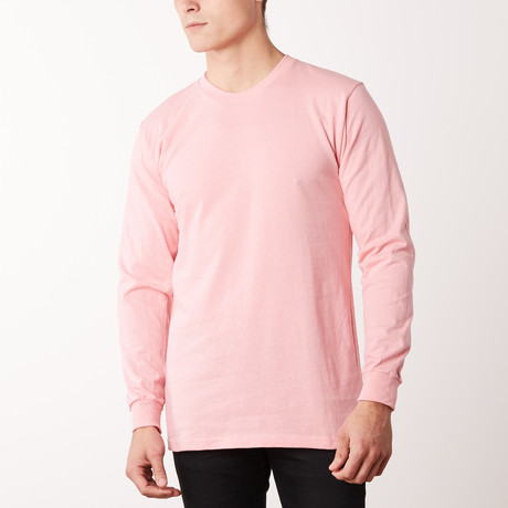 Long Sleeve T-Shirt // Dark Pink (S)
