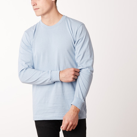 Long Sleeve T-Shirt // Dusty Light Blue (S)