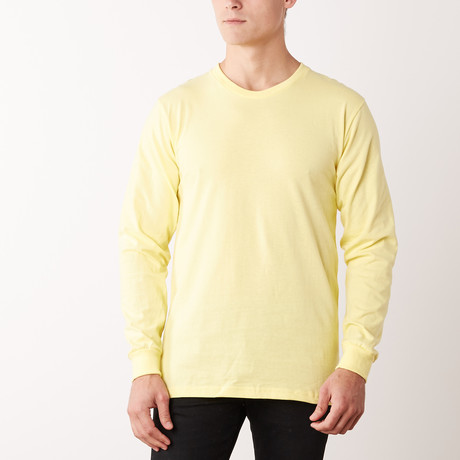 Long Sleeve T-Shirt // Lemon (S)