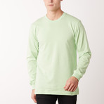 Long Sleeve T-Shirt // Light Green (L)