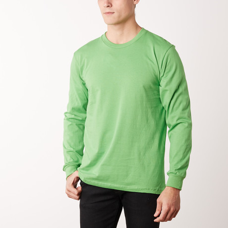 Long Sleeve T-Shirt // Lime (S)