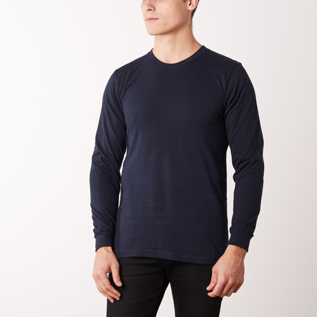 Long Sleeve T-Shirt // Navy (S)