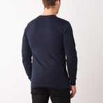 Long Sleeve T-Shirt // Navy (L)