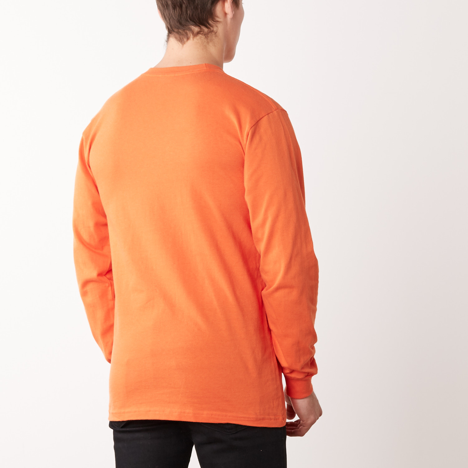 Long Sleeve T-Shirt // Orange (M) - GLOBAL DISTRIBUTION PERMANENT STORE ...