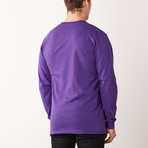 Long Sleeve T-Shirt // Purple (M)