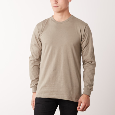 Long Sleeve T-Shirt // Stone (S)