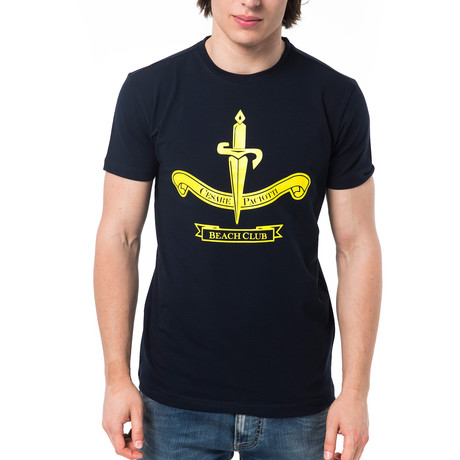 Beach Club T-Shirt // Navy (Euro: 46)