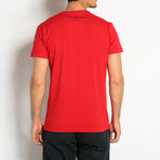 Crowned T-Shirt // Red (Euro: 56)