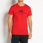 Crowned T-Shirt // Red (Euro: 50)