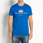 Crowned T-Shirt // Royal (Euro: 54)