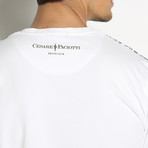 Signature T-Shirt // White + Green (Euro: 46)