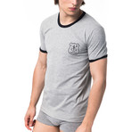 Crest T-Shirt // Gray (XS)